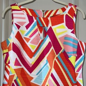 Geometric spring dress